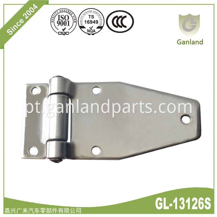 External Side Flat Stainless Steel Hinge With 180 Opening